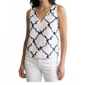 NEW ODEEH v neck light weight tank top in pigment